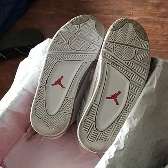 Jordan white oreo 4 sz9.5 - Picture 2 of 4